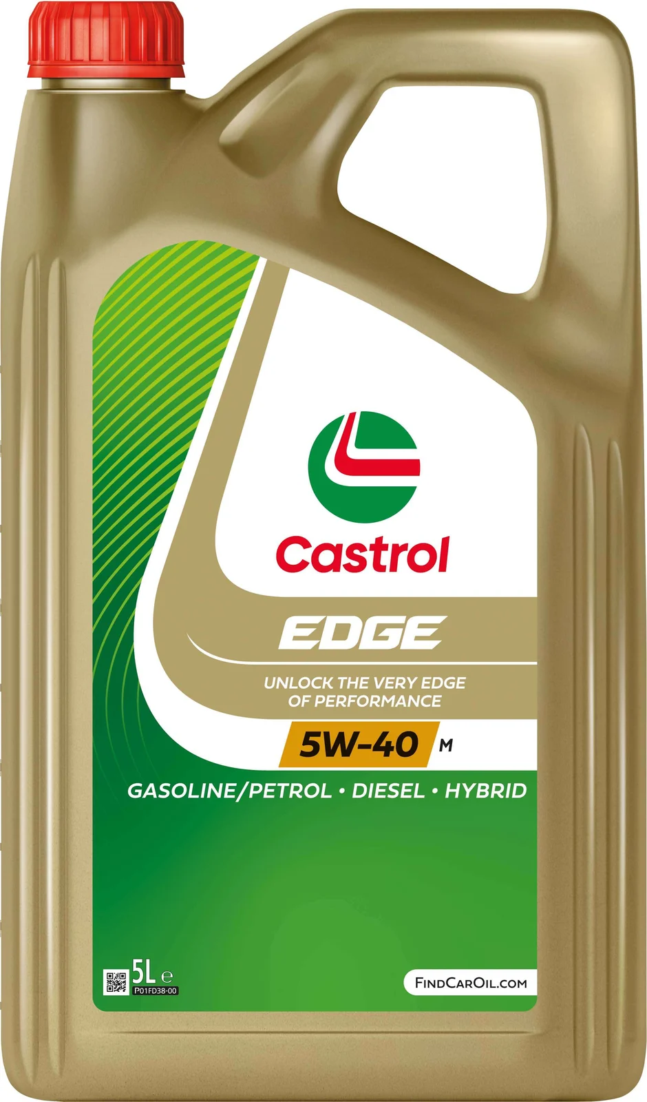 Castrol EDGE 5W-40 M, 4X5L ürün ambalajı