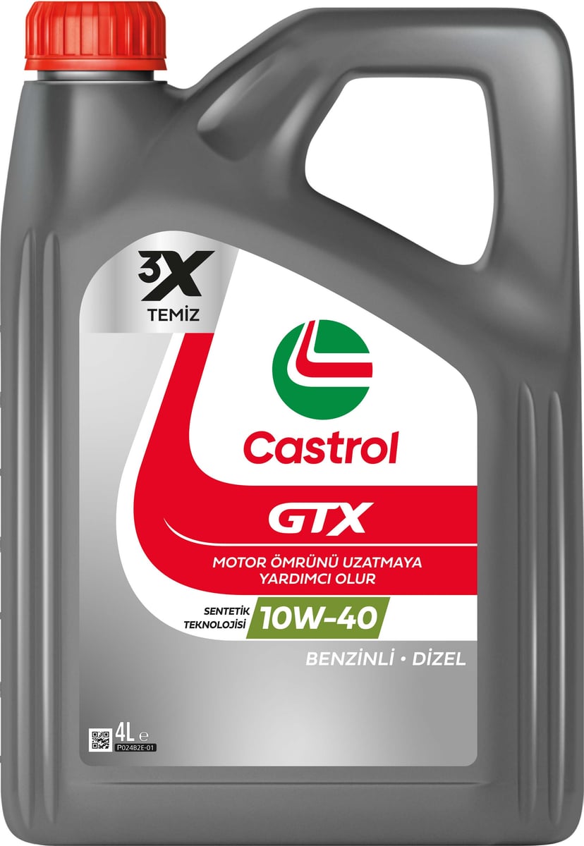 Castrol GTX ambalajı