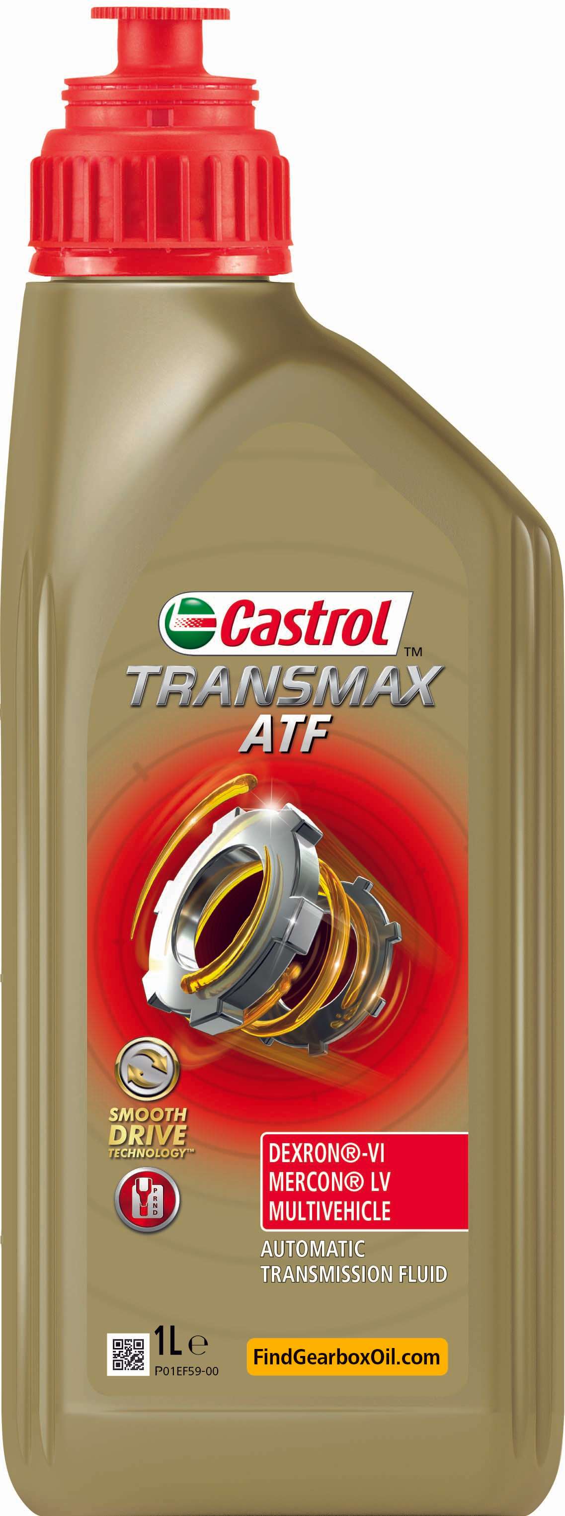 Castrol Transmax ATF DVIMLV Multi, 12X1L ürün ambalajı
