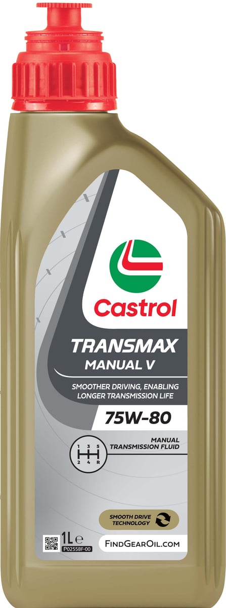 Castrol Transmax Manual V 75W-80, 12X1L ürün ambalajı