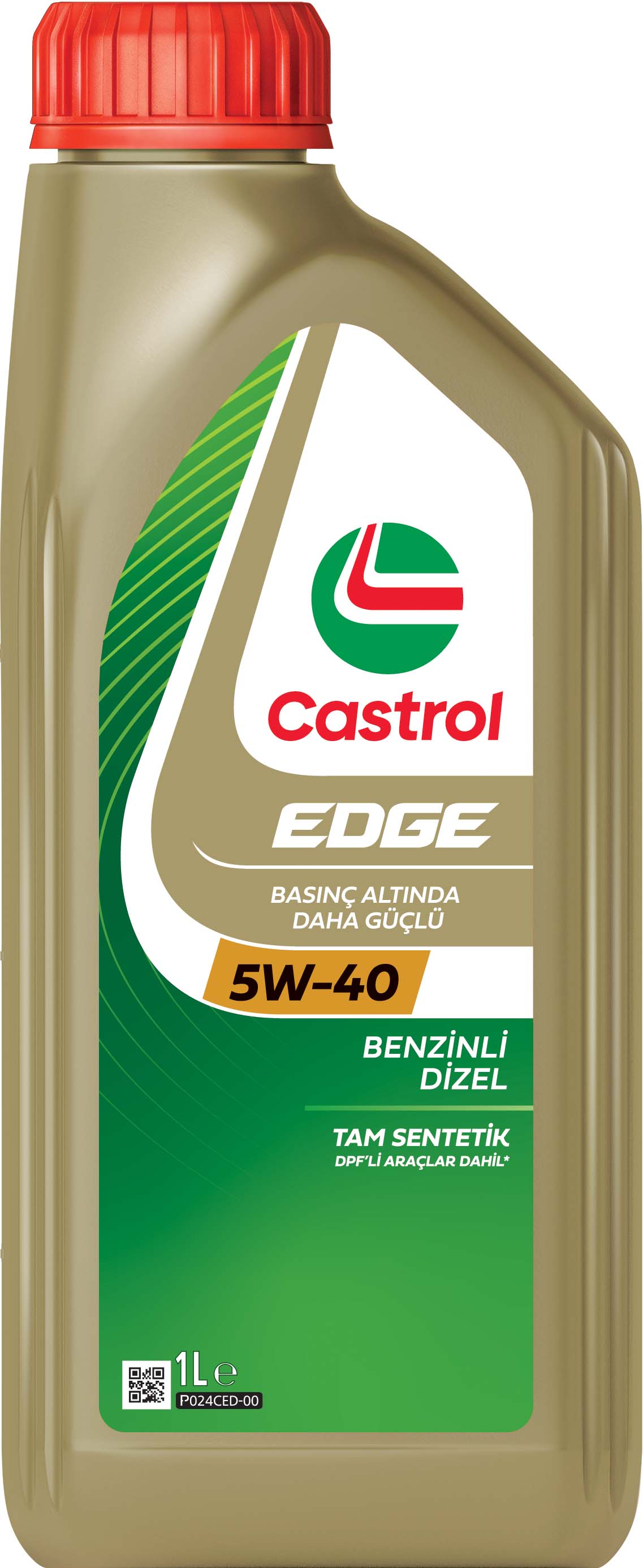 Castrol EDGE 5W-40, 12X1L ürün ambalajı