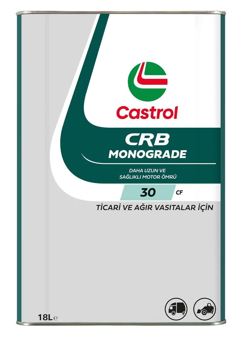 Castrol CRB Monograde 30 CF, 18L ürün ambalajı