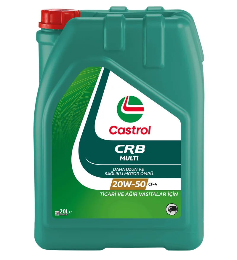 Castrol CRB Multi 20W-50 CF-4, 20L ürün ambalajı