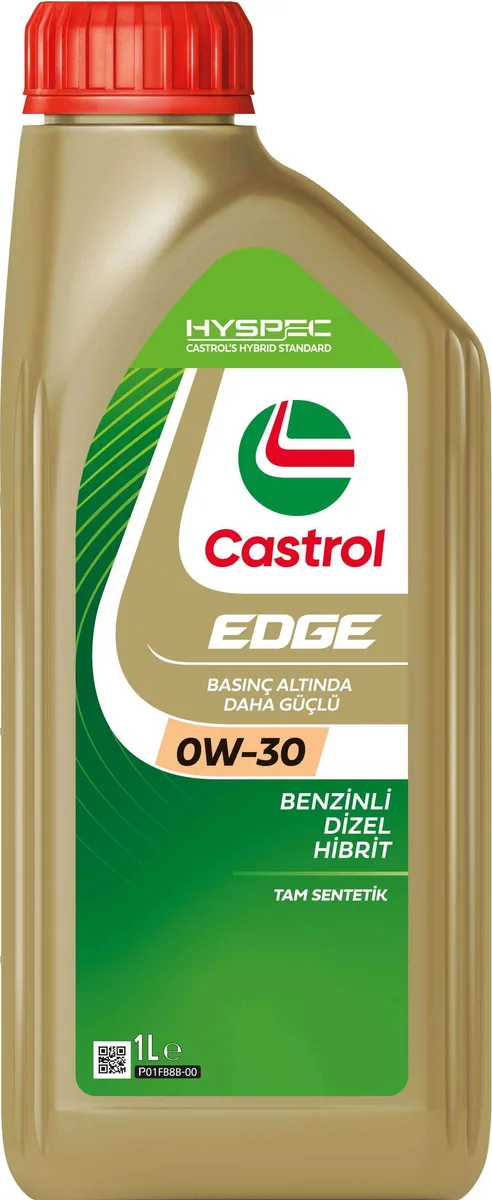Castrol EDGE 0W-30, 12X1L ürün ambalajı