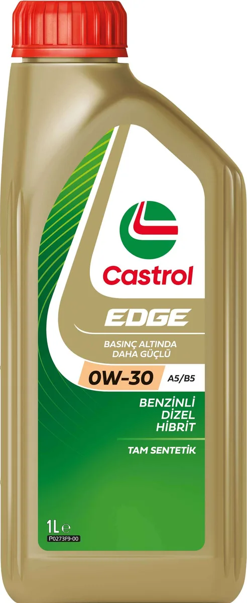 Castrol EDGE 0W-30 A5/B5, 12X1L ürün ambalajı