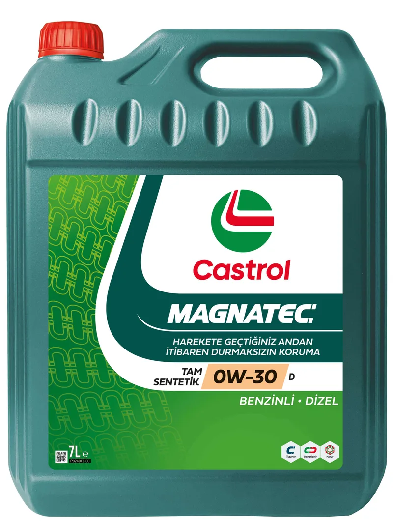 Castrol Magnatec 0W-30 D, 3X7L ürün ambalajı