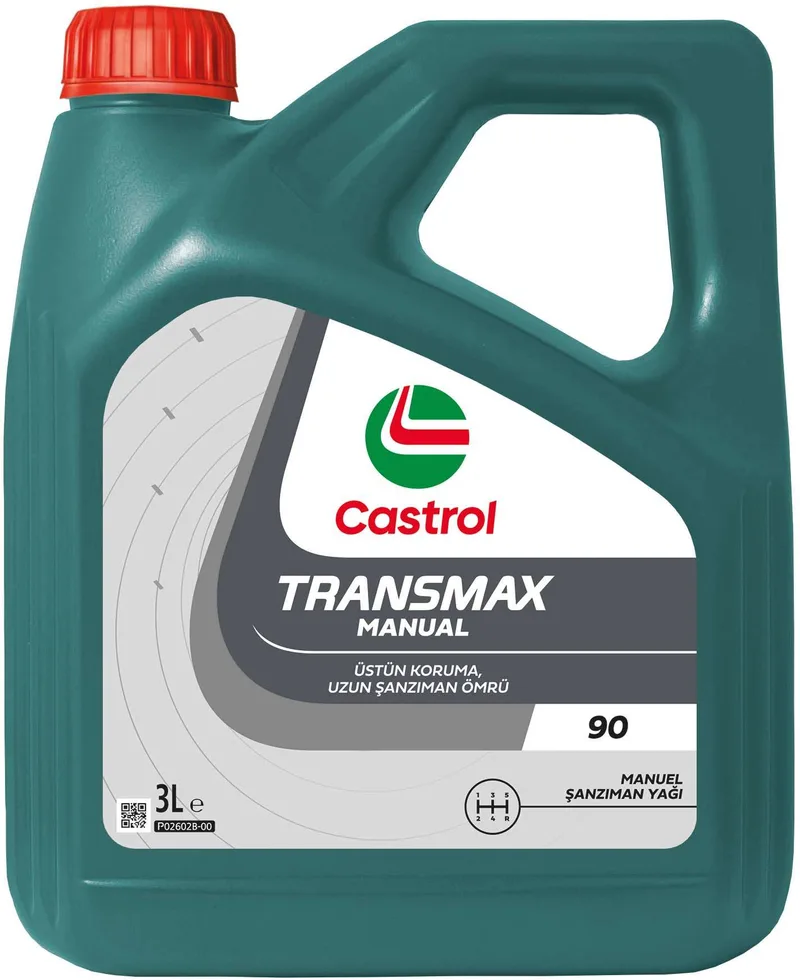 Castrol Transmax Manual 90, 4X3L ürün ambalajı